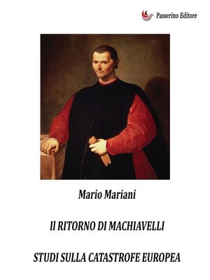 cover image of Il ritorno di Machiavelli